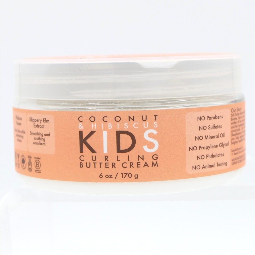 Shea Moisture Kids Hair Curling Butter Cream Anti-Frizz, Body & Shine 6oz Sealed